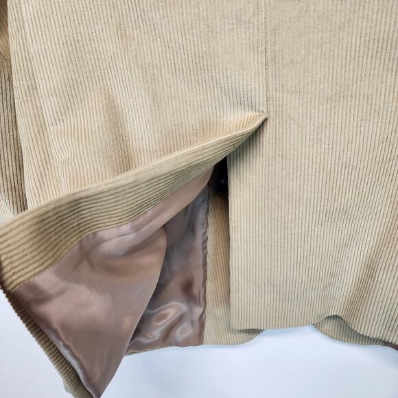 StudioSuits Corduroy Blazer Mens 40S Tan Suit Jacket Sport Coat Androgynous - Picture 5 of 13